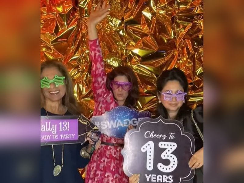 Twinkle Khanna's daughter Nitara turns 13; Dimple Kapadia, Rinkie Khanna steal the show in birthday boomerang