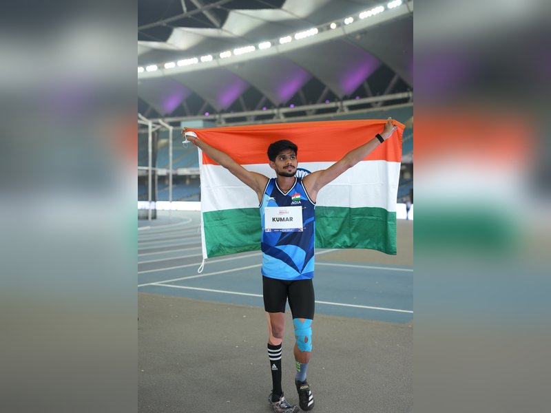 Records tumble on opening day as China grabs top spot with four medals in the 2025 World Para Athletics Championships in New Delhi on Saturday. Photo credit: SAI 