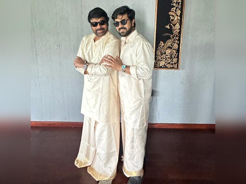 Chiranjeevi says 'always feel proud to see you' as Ram Charan completes 18 years in Tollywood