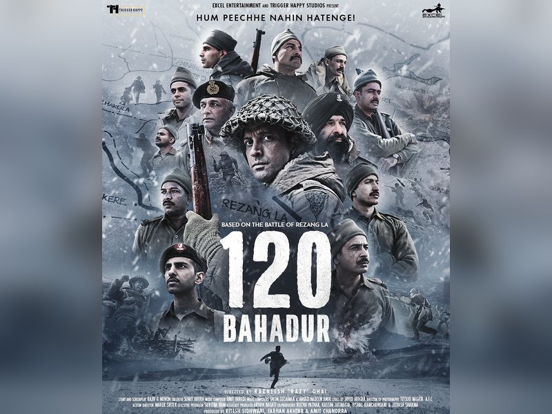 ‘120 Bahadur’ new teaser pays homage to 1962 war heroes through Lata Mangeshkar’s legendary song