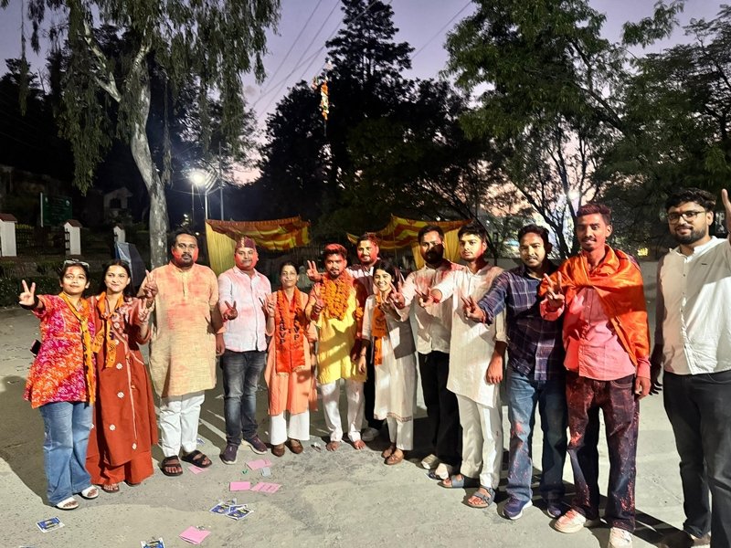 ABVP sweeps Uttarakhand student union elections; CM Dhami hails win 
