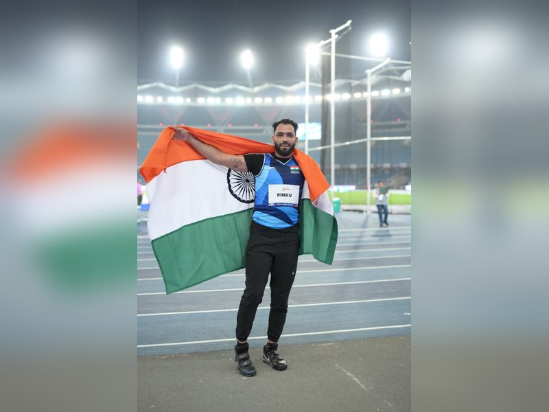 From losing his hand to turning heads, Rinku comes a long way with extraordinary gold in men's javelin throw F46 of the World Para Athletics Championships 2025 in New Delhi on Monday. Photo credit: SAI 