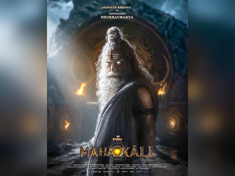 Akshaye Khanna's look as Asura guru Shukracharya in Puja Kolluru's 'Mahakali' released!	