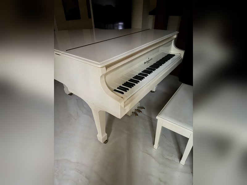 A R Rahman gifts music director G V Prakash his beautiful piano for winning the National Award a second time!