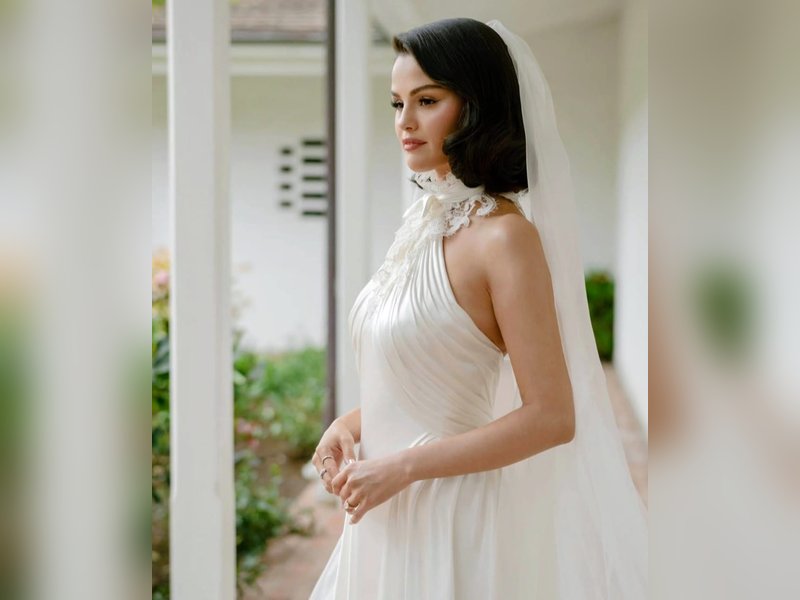 Selena Gomez honours husband Benny Blanco with this subtle detail on her wedding dress