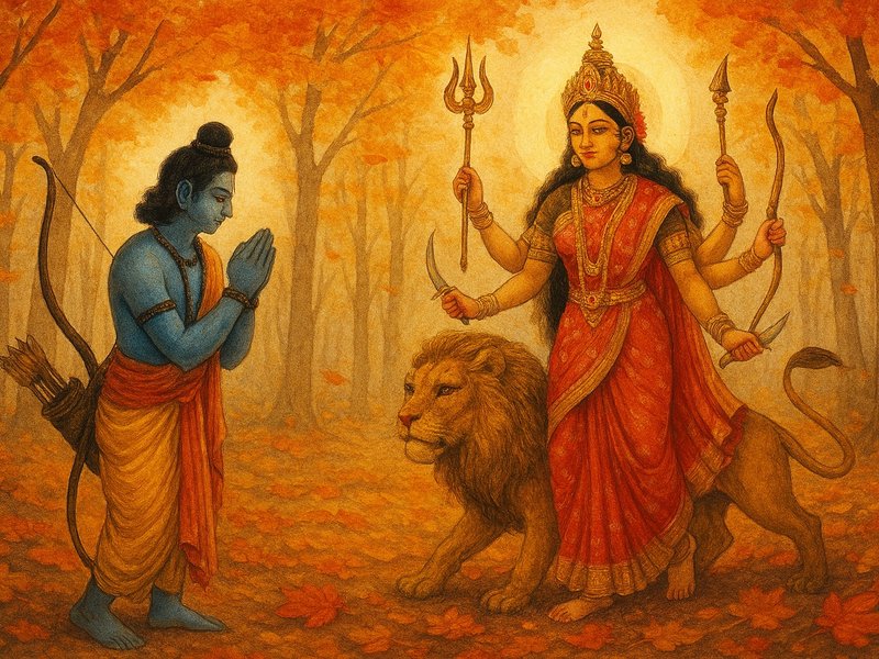 How Lord Ram invoked Goddess Durga in autumn