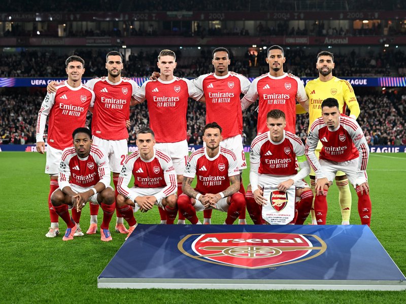 Martinelli strikes early as Arsenal extend perfect Champions League start