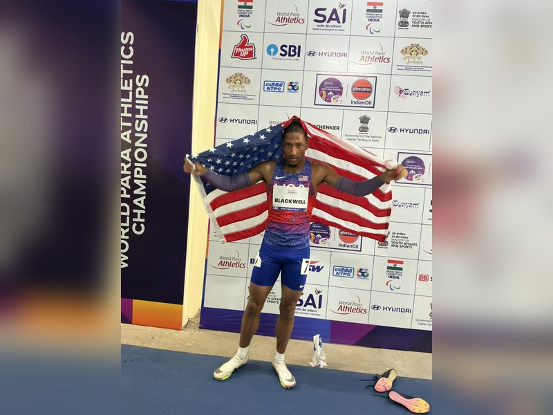 USA sprinter Blackwell celebrated cerebral palsy with pride, says 'it doesn’t define my limits' 