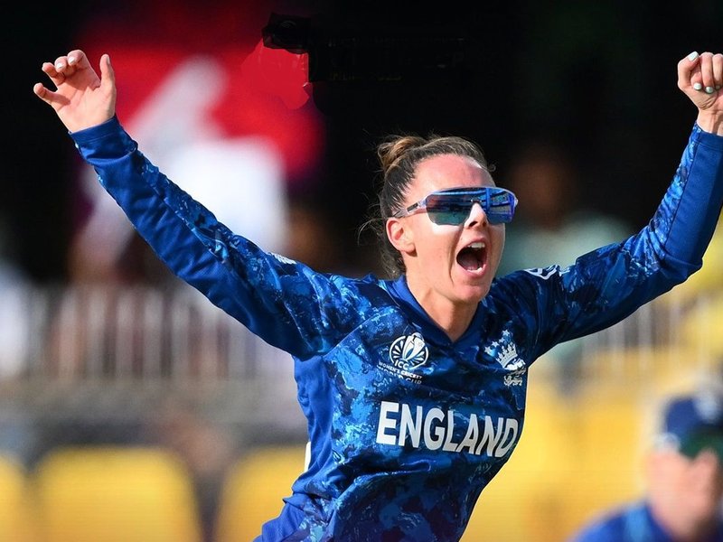 England crush South Africa by record margin in their opening match in Guwahati on Friday. Photo credit: ICC/X