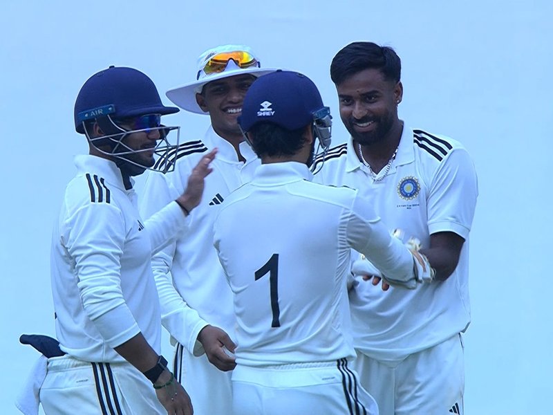 Vidarbha tighten hold on match with 224-run lead against the Rest of India after Day Three of the Irani Cup 2025 at the Vidarbha Cricket Association Stadium, Jamtha, Nagpur, on Friday. Photo credit: BCCI Domestic/X