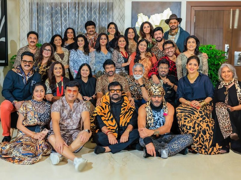 Chiranjeevi and Jackie Shroff bring back the 80s vibe at reunion party