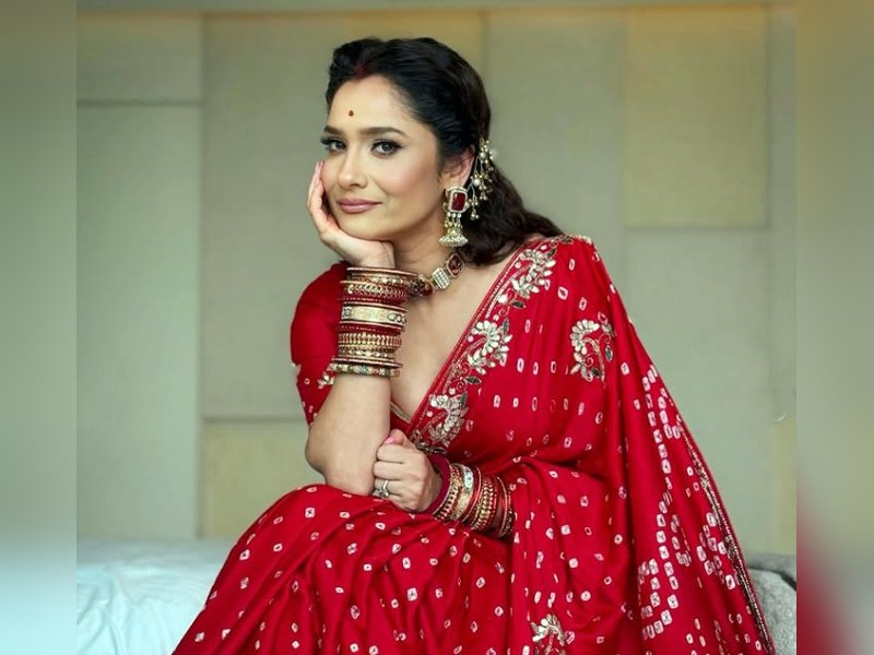 Ankita Lokhande dons saree from Pavitra Rishta highlight episode, promises to gift it to fans