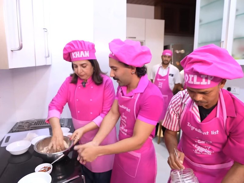 Orry flaunts a handwritten note by friend Janhvi Kapoor to Farah Khan