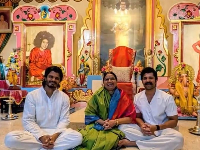 Vijay Deverakonda takes a trip down memory lane; shares pictures of his visit to his school in Puttaparthi