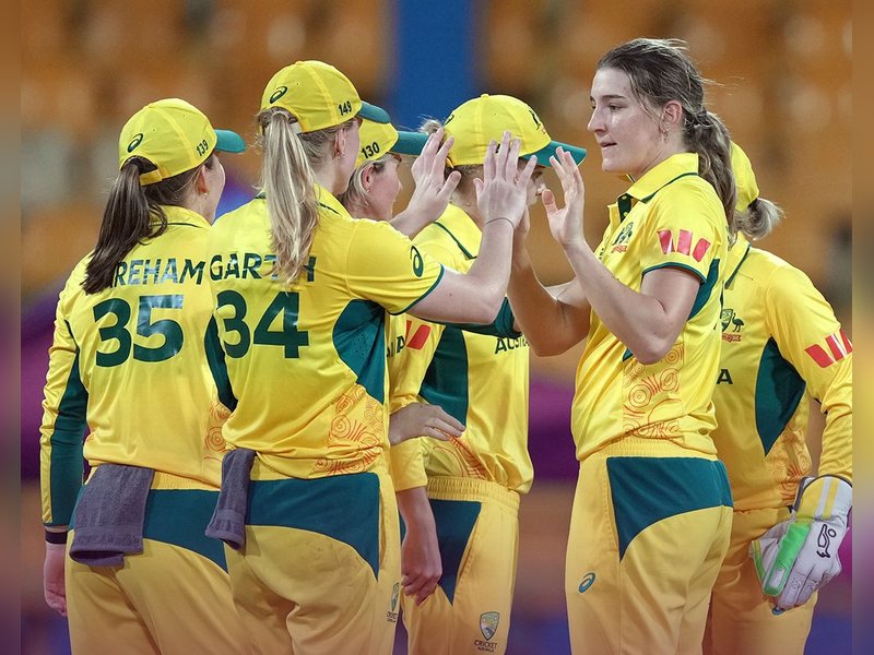 Beth Mooney’s ton, fine all-round bowling help Australia win 17th match against Pakistan in Women's World Cup in Colombo, Sri Lanka, on Wednesday. Photo credit: ICC/X