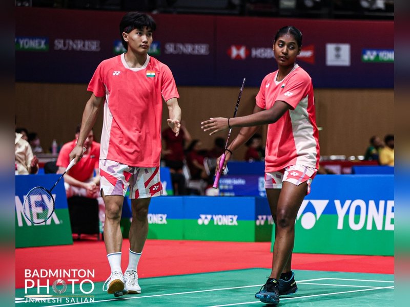 India go down against Indonesia in semis, bag bronze medal in the BWF World Junior Mixed Team Championships in Guwahati on Friday. Photo credit: BAI