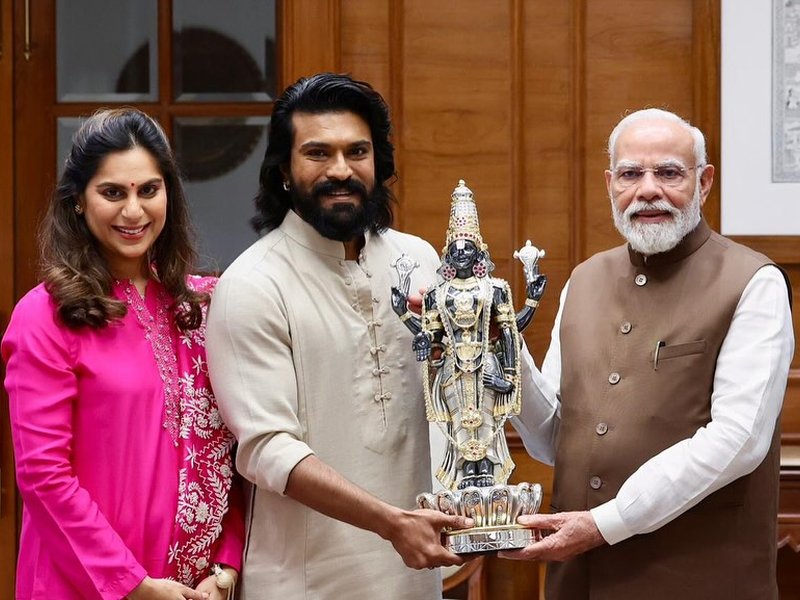 Ram Charan meets PM Modi, lauds PM’s vision for sports