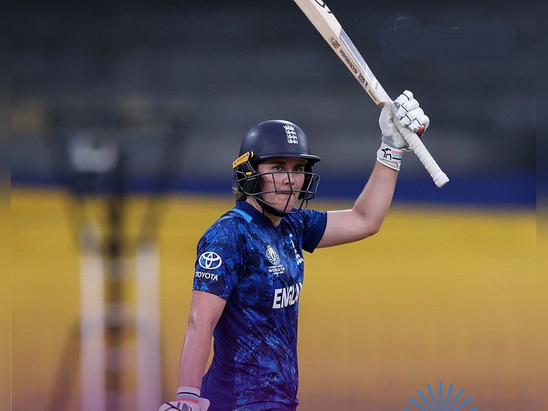Scoring down the ground felt like my best bet, says England skipper Nat Sciver-Brunt after scoring a century against Sri Lanka on Saturday. Photo credit: ICC