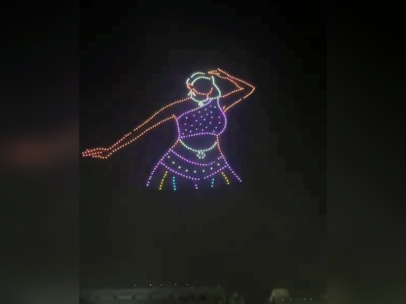 Drone malfunctions at awards show, mirroring recent drone disaster in China