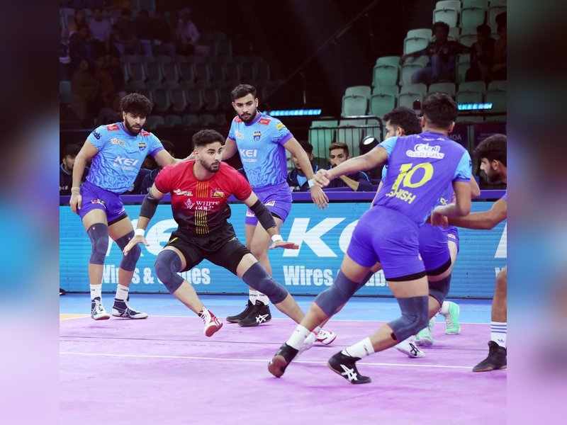 PKL 12: Alireza stars as Bengaluru Bulls move to fourth position with win over Bengal Warriorz (Credit: PKL)