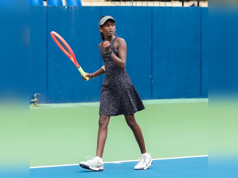 India’s rising tennis star Srishti Kiran prepares to shine on US junior circuit. 