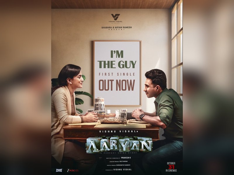 First single 'I'm The Guy' from Vishnu Vishal's 'Aaryan' released  