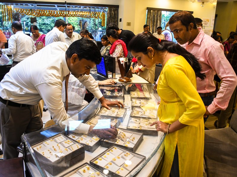 Gold, silver prices ease moderately as US dollar gains