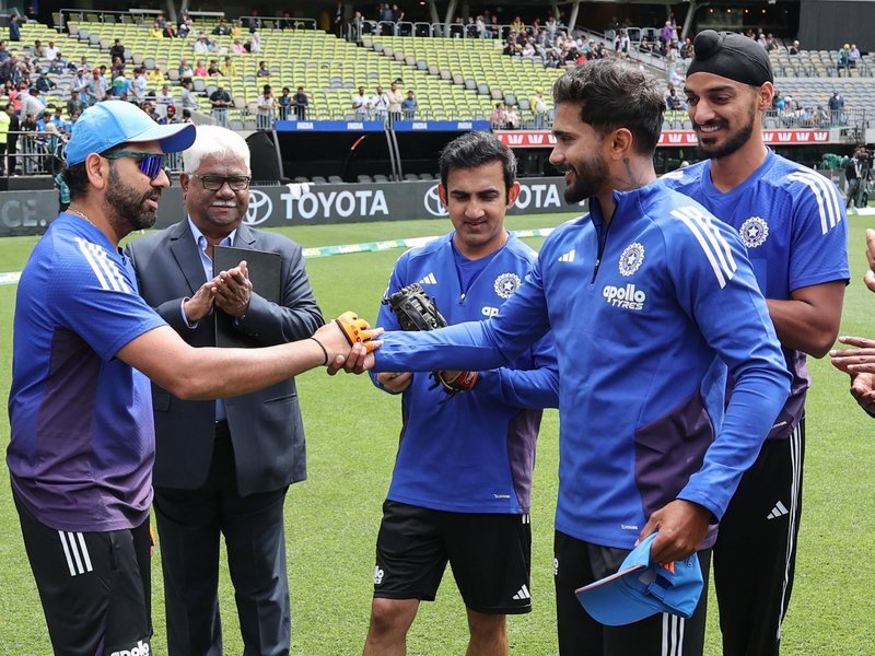 You are going to be an all-format great: Rohit tells Nitish Reddy on his ODI debut