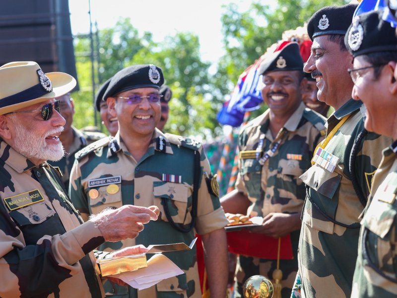 Siachen to the Arabian Sea: PM Modi's unbroken decade of Diwali with armed forces