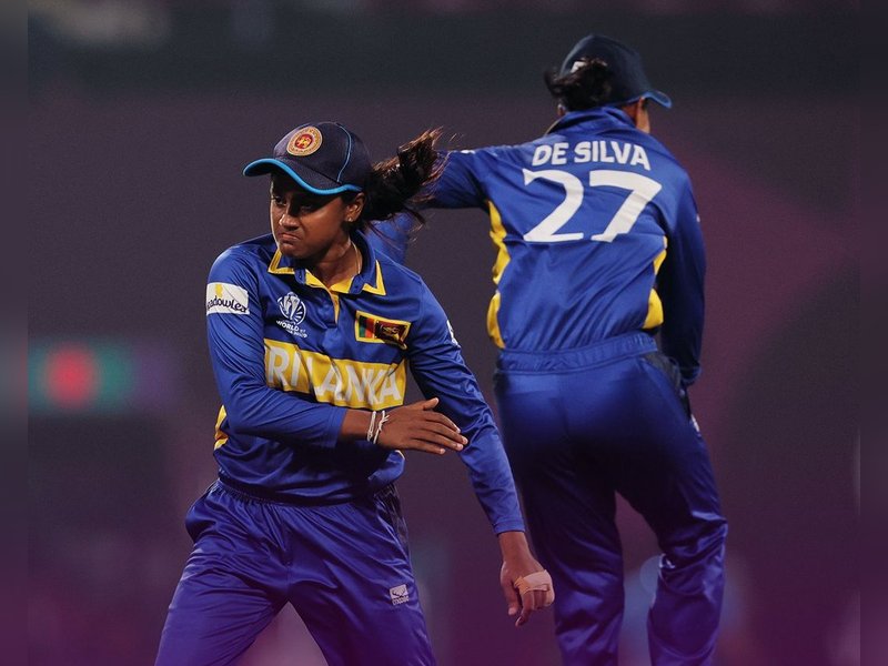 Chamari Athapaththu inspires Sri Lanka to seven-run win over Bangladesh in the Women's ODI World Cup 2025 in the match played at the DY Patil Stadium in Navi Mumbai on Monday. Photo credit: 