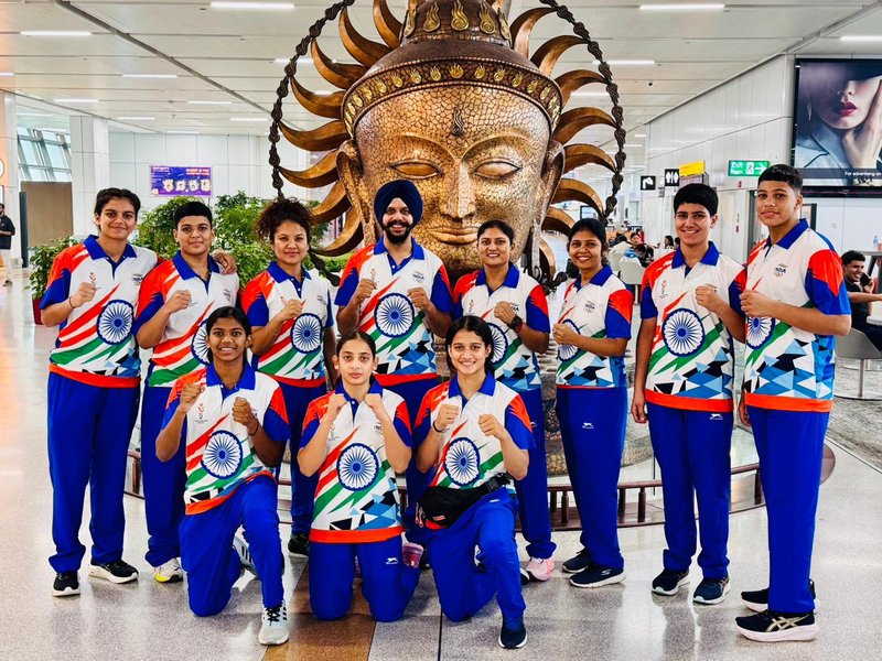 Indian pugilists leave for Bahrain to compete at Asian Youth Games (Credit: BFI)
