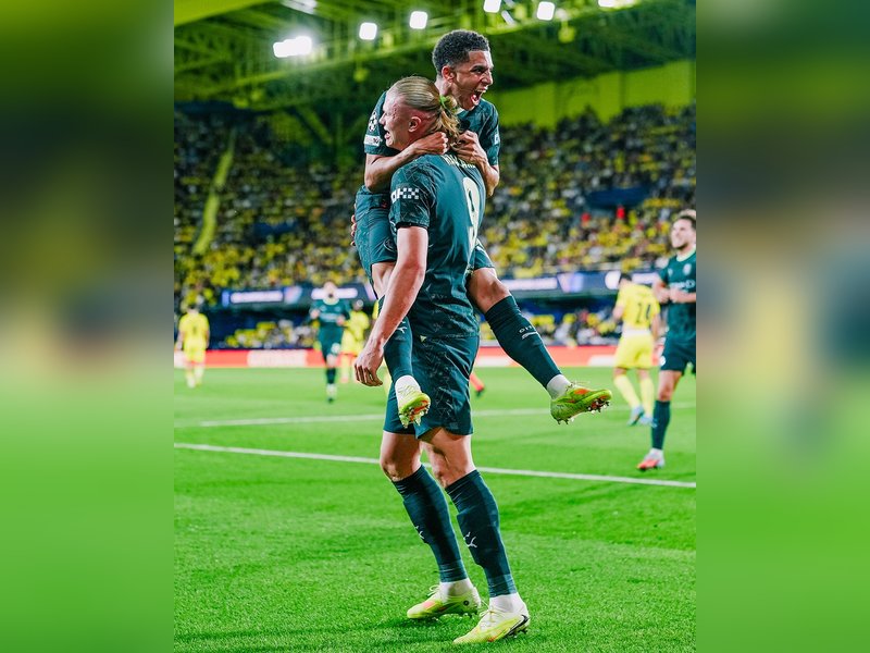 Haaland's neat finish and Silva's header help Man City see off Villarreal in UCL