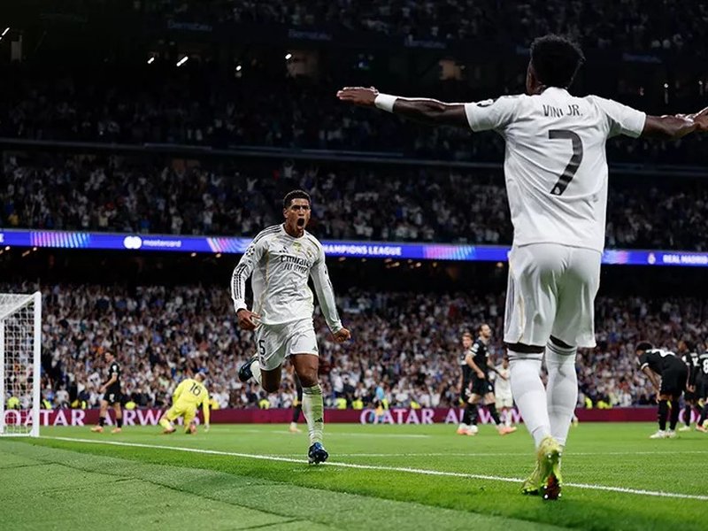 Champions League: Bellingham's strike sees Madrid past Juventus