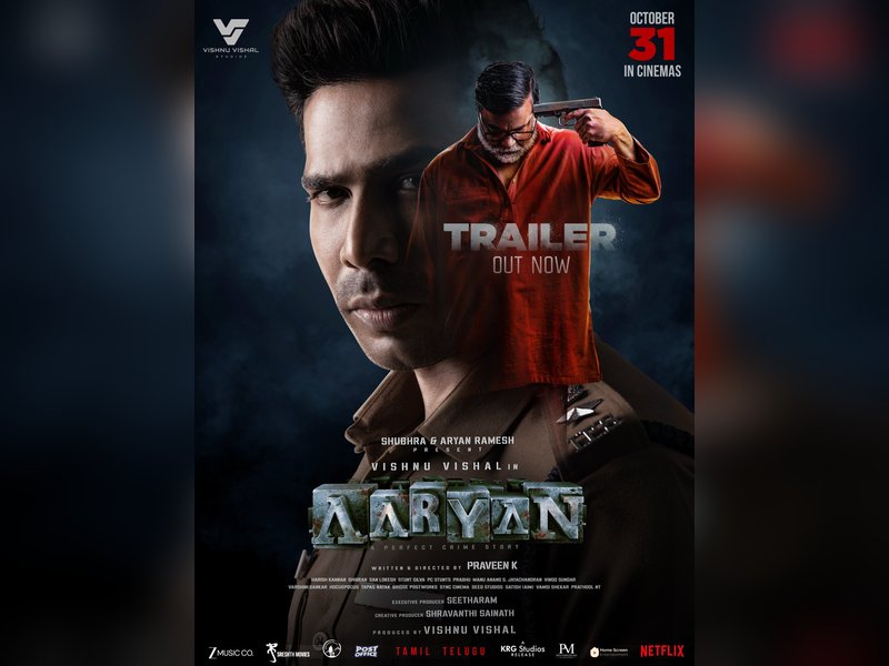 Vishnu Vishal's 'Aaryan' unit edits out lip lock scene from song on actress Maanasa Choudhary's request  (Photo Credit: Vishnu Vishal/X)