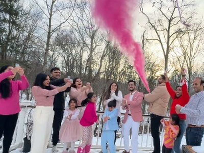 Somya Seth shares a throwback video of her baby's gender reveal