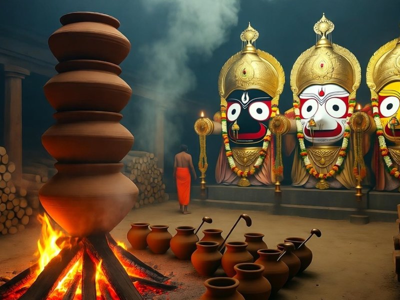 जगन्नाथ पुरी मंदिर की रहस्यमयी रसोई, जहां रोजाना बनता है लाखों लोगों के लिए महाप्रसाद 