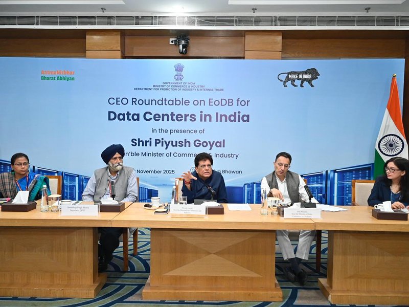 भारत को डेटा-ड्रिवन इनोवेशन और एआई एक्सीलेंस में ग्लोबल नर्व सेंटर बनाना हमारा उद्देश्य : पीयूष गोयल