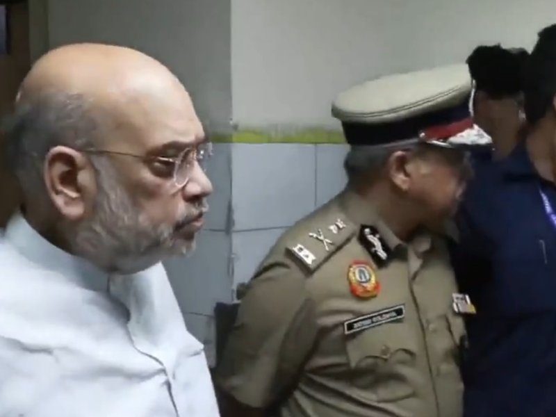 ‘All angles being probed’: HM Amit Shah on Red Fort blast (Photo: IANS)