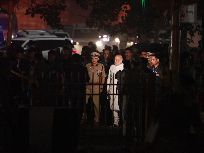 HM Amit Shah visits Red Fort blast site; vows in-depth probe into Delhi tragedy