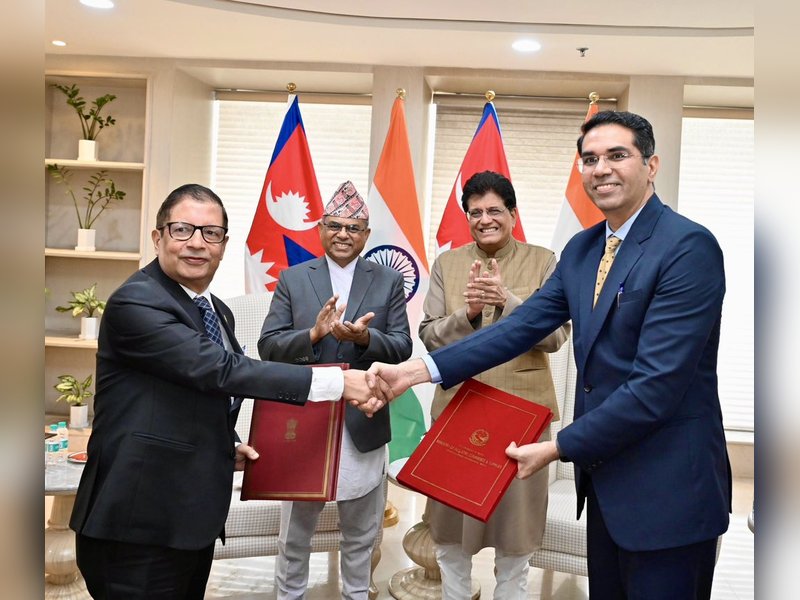 India, Nepal ink pact to expand trade via rail route