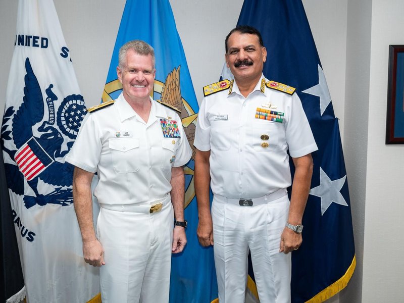 Indian Navy chief discusses deepening maritime ties, Indo-Pacific security with top US officials