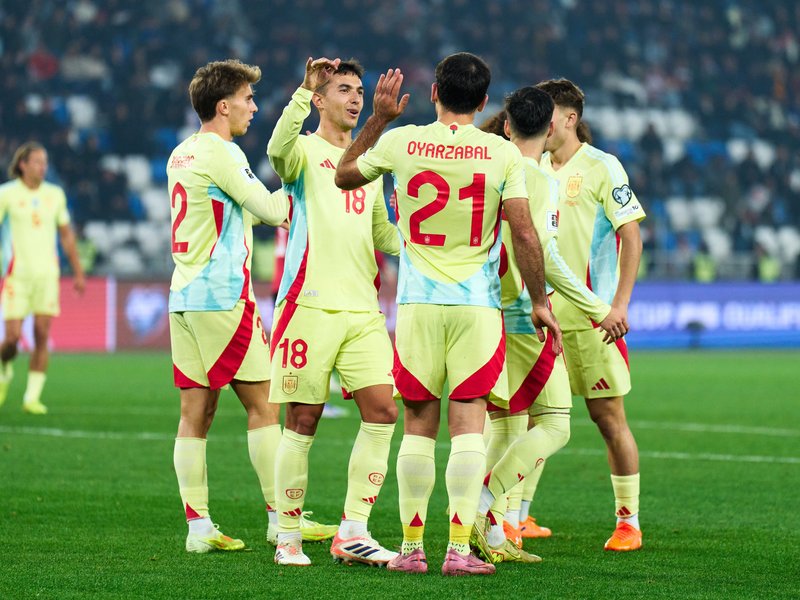 Spain surge toward 2026 WC berth; Switzerland too prosper 