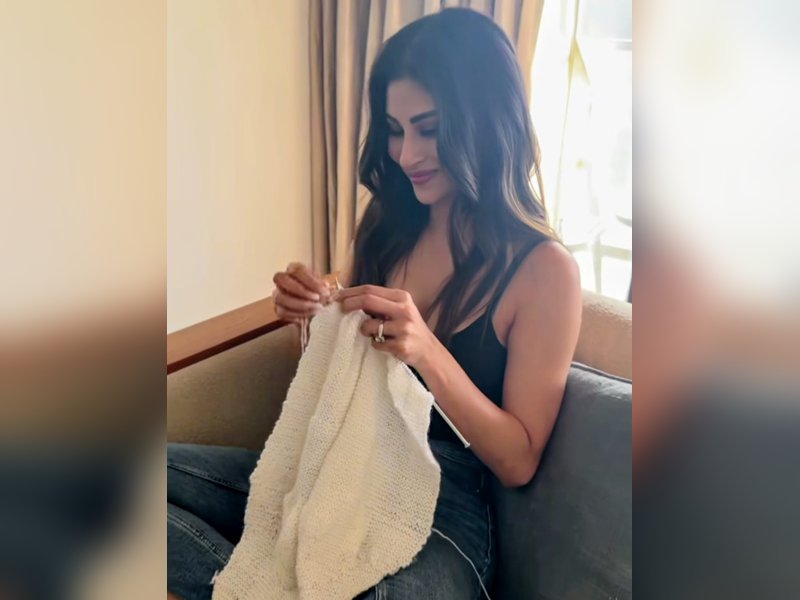 Mouni Roy reveals her new passion for knitting