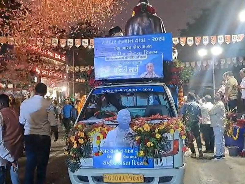 गुजरात: सूरत में यूनिटी मार्च पदयात्रा का आयोजन, डिप्टी सीएम ने की अगुवाई