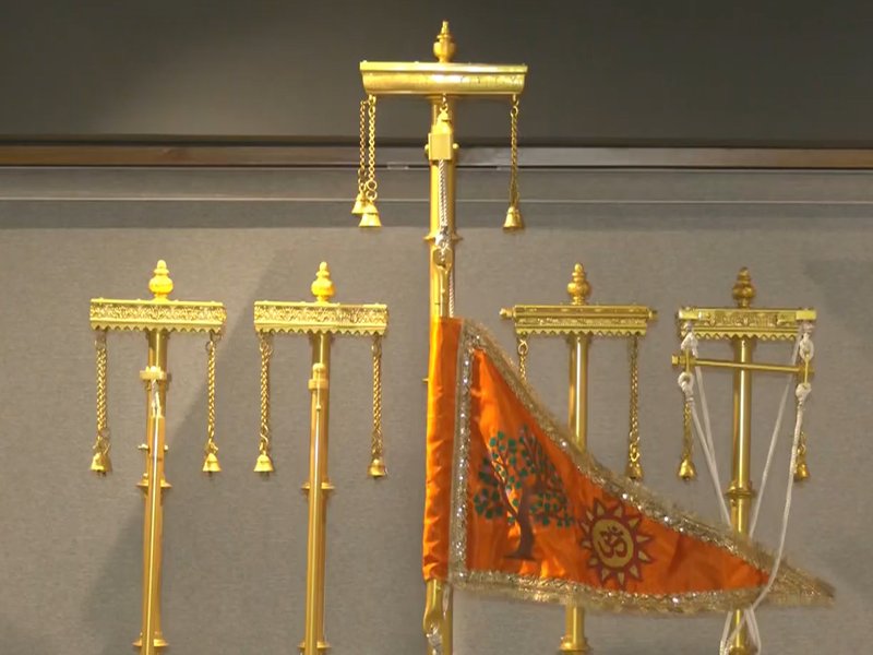 अयोध्या: राम मंदिर के लिए विशेष ध्वज तैयार, पीएम मोदी 25 नवंबर को फहराएंगे