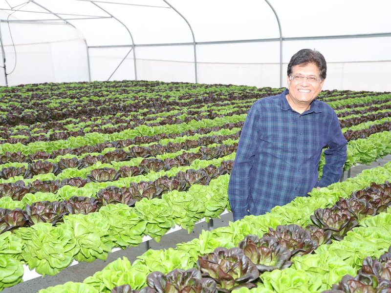 केंद्रीय मंत्री पीयूष गोयल ने वर्ल्ड-क्लास मोबिलिटी टेक्नोलॉजी का लिया अनुभव, सस्टेनेबल एग्रीकल्चर की भी देखी झलक