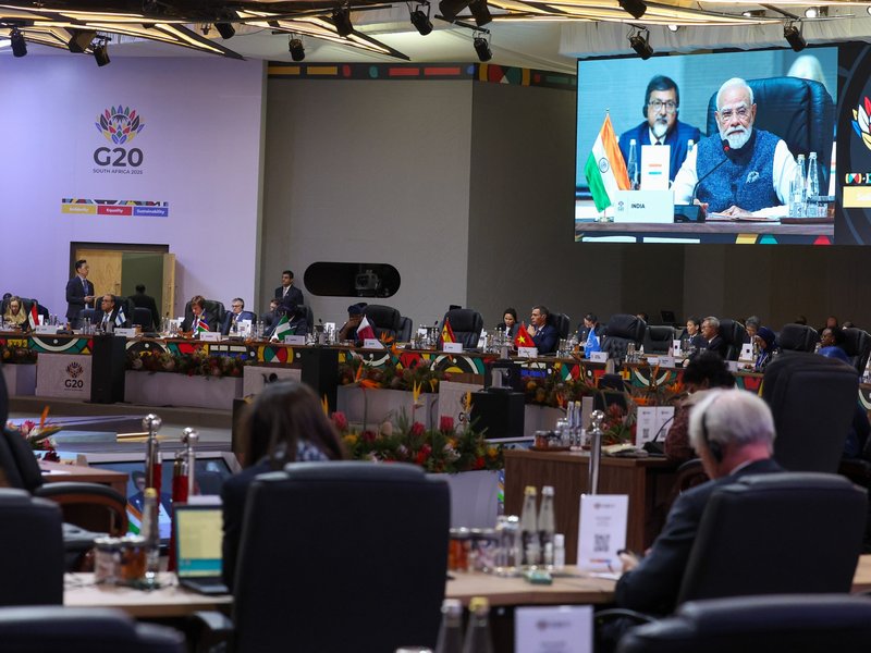 PM Modi calls for global AI compact at G20 summit; announces AI impact summit in India