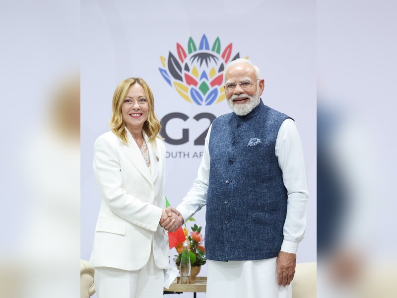 India-Italy strategic partnership witnessing continuous strengthening: PM Modi after meeting Meloni