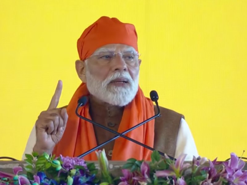 मुगल आक्रांता के काल में गुरु साहिब ने वीरता का आदर्श स्थापित किया : पीएम मोदी
