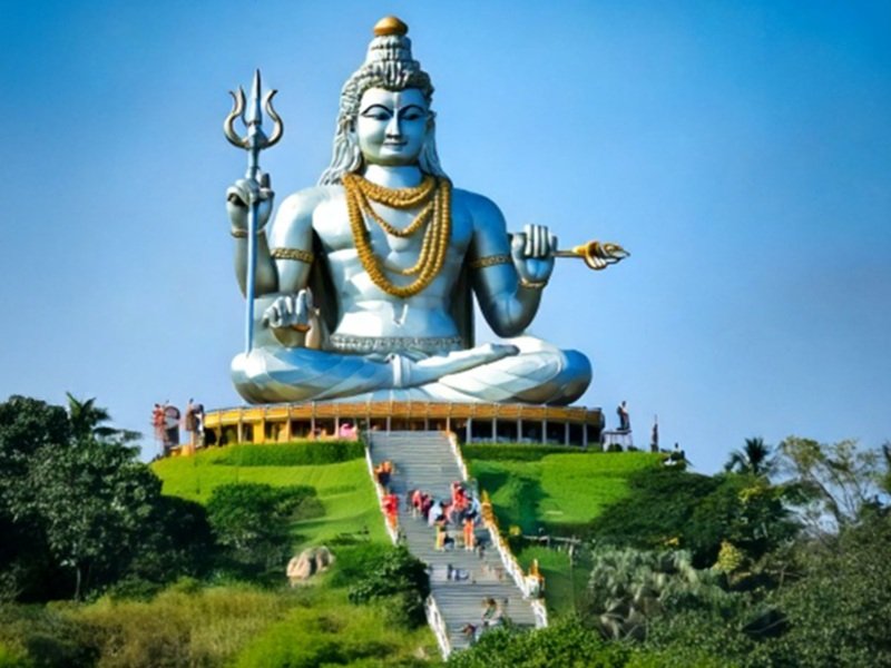 मुरुदेश्वर शिव मंदिर : रावण और भगवान गणेश के छल से जुड़ा इतिहास, 123 फीट की प्रतिमा विराजमान